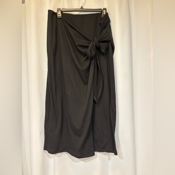a new day Dresses & Skirts - A New Day Black Wrap Skirt